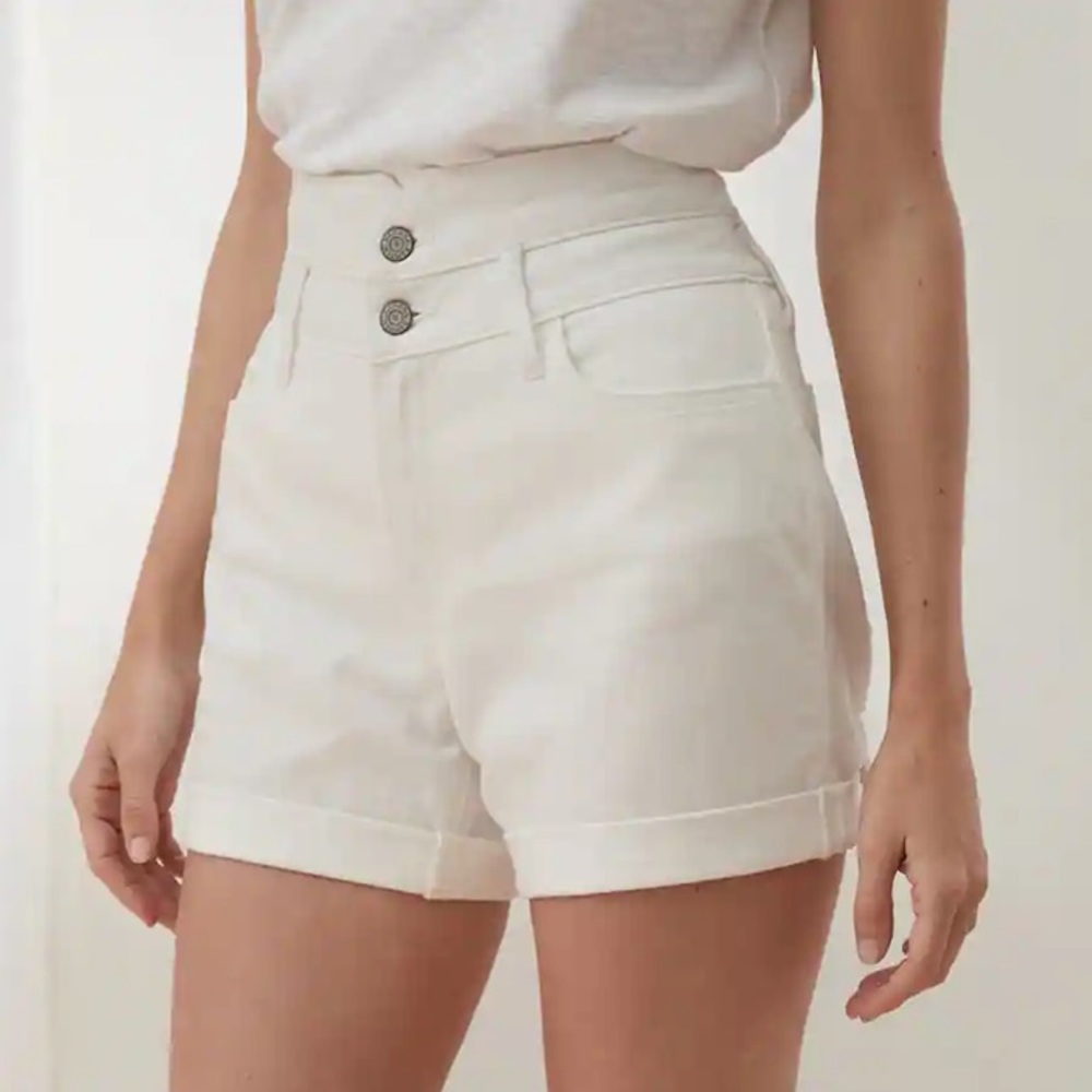 Banana Republic Factory White Shorts